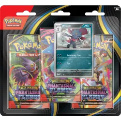 Pokemon TCG: Mega Evolution - Phantasmal Flames - 3-Pack Blister - Weavile